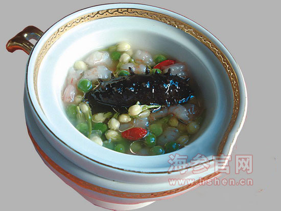 茉莉虾皇烩海参