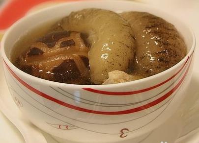 海参香菇汤