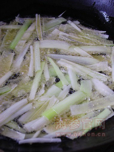 葱油海参的做法