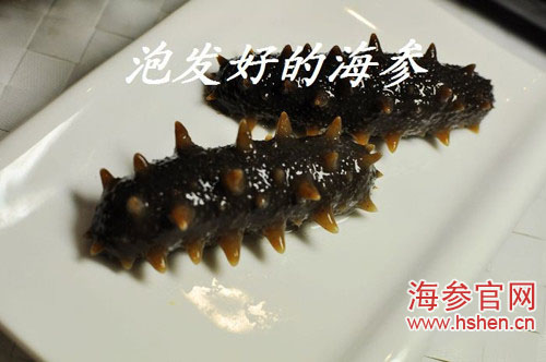 泡发好的海参