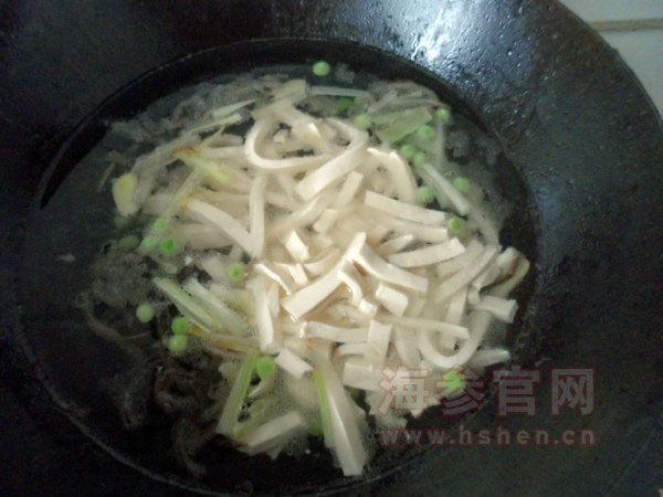 海参豆腐羹的做法