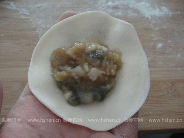 如何做海参饺子