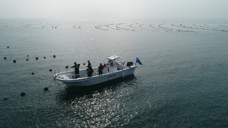 开船进入深海区