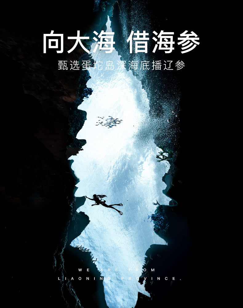 棒棰岛海参海域来自蛋坨岛